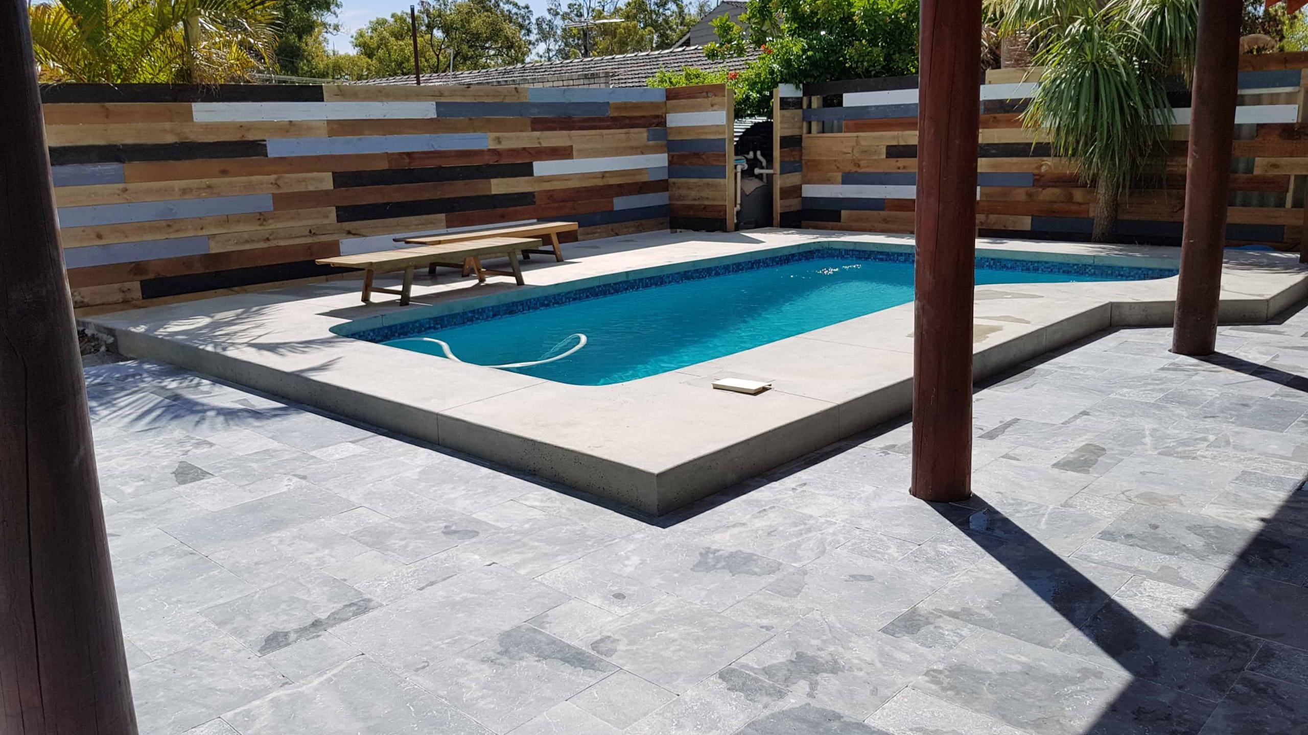 Pool Landscape Design Swimming Pool Landscaping Pool Paving Perth